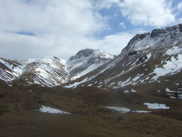 Great Gable from Black Sail Hut