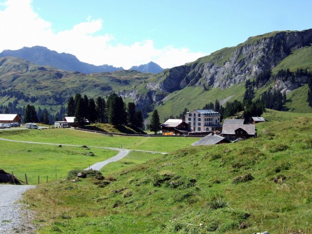 alpine village of Engstlenalp